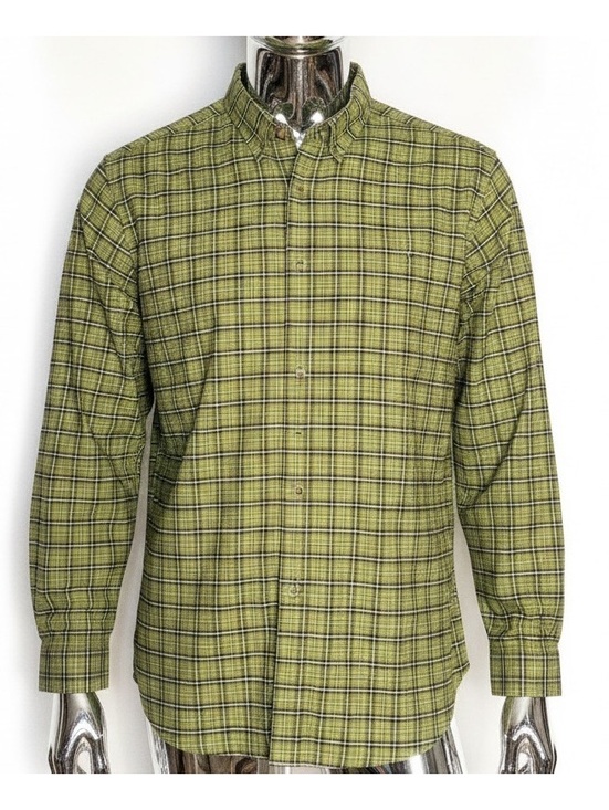 Eddie Bauer Other - Eddie Bauer Men's 3XL Green Plaid Button-Up Shirt